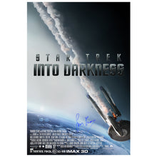 Load image into Gallery viewer, Simon Pegg Autographed Star Trek: Into Darkness 24x36 Poster