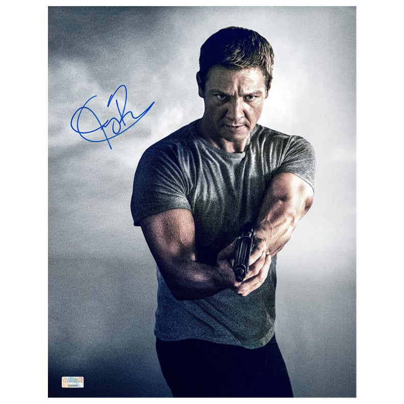 Jeremy Renner Autographed Bourne Legacy Aaron Cross 11x14 Promo Photo