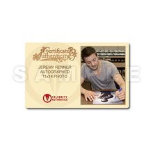 Load image into Gallery viewer, Jeremy Renner Autographed Bourne Legacy Aaron Cross 11x14 Promo Photo