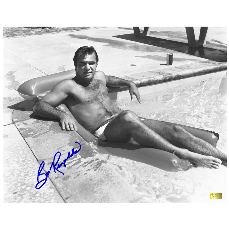 Burt Reynolds Autographed Pool Party 11x14 Photo