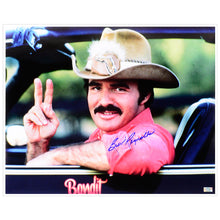 Load image into Gallery viewer, Burt Reynolds Autographed Smokey and The Bandit 16x20 Photo