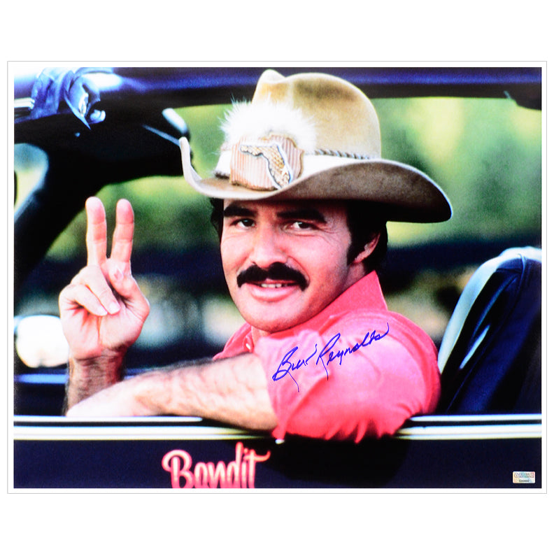 Burt Reynolds Autographed Smokey and The Bandit 16x20 Photo