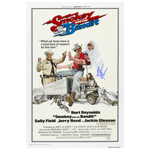 Load image into Gallery viewer, Burt Reynolds Autographed Smokey and The Bandit 16x24 Poster