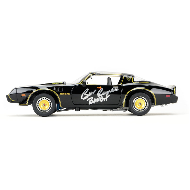 Burt Reynolds Autographed Exclusive Smokey and the Bandit II 1:18 Scale Die-Cast Pontiac Trans Am