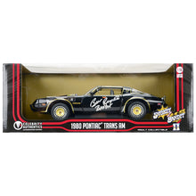 Load image into Gallery viewer, Burt Reynolds Autographed Exclusive Smokey and the Bandit II 1:18 Scale Die-Cast Pontiac Trans Am