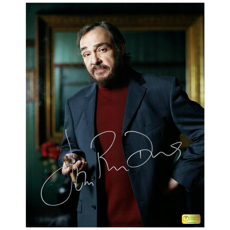 John Rhys-Davies Autographed 8×10 Portrait Photo