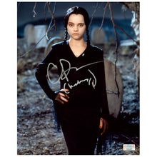 Load image into Gallery viewer, Christina Ricci Autographed The Addams Family Wednesday Addams 8x10 Photo