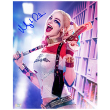 Load image into Gallery viewer, Margot Robbie Autographed Suicide Squad Harley Quinn 11×14 Photo