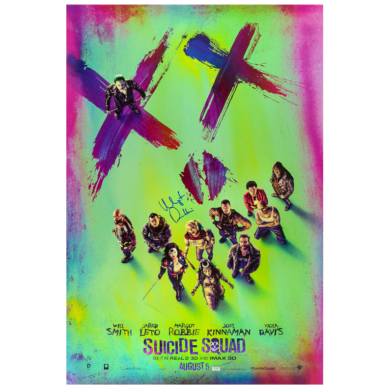 Margot Robbie Autographed Suicide Squad Original Double Sided 27×40 Movie Poster
