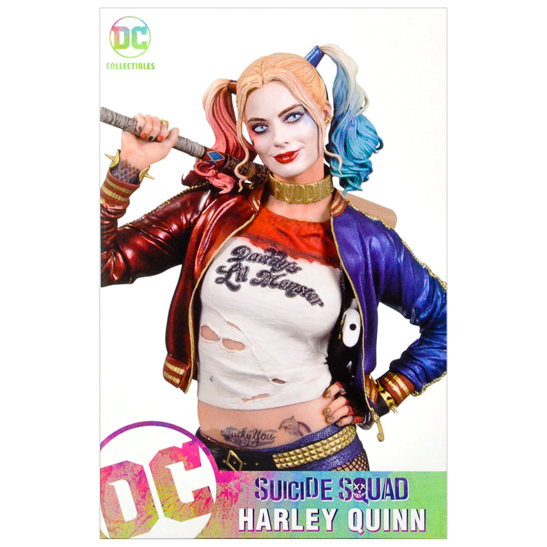 Margot Robbie Autographed Iron Studios Suicide Squad Harley Quinn 12" Statue