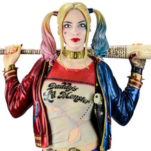 Load image into Gallery viewer, Margot Robbie Autographed Suicide Squad Harley Quinn Prime 1 Studio 28&quot; Statue with &#39;Daddy&#39;s Lil Monster&#39; Inscription