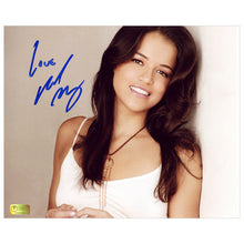 Load image into Gallery viewer, Michelle Rodriguez Autographed Portrait 8x10 Photo