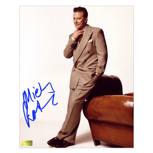 Mickey Rourke Autographed Man About Town 8x10 Photo