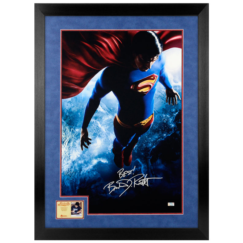 Brandon Routh Autographed Superman Returns 16×24 Framed Poster