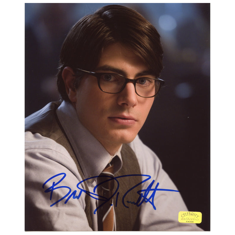 Brandon Routh Autographed Superman Returns Clark Kent 8x10 Photo