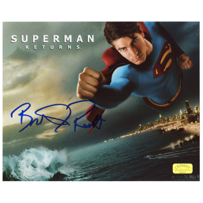 Brandon Routh Autographed Superman Returns Defender 8x10 Photo