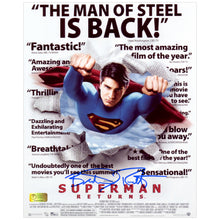 Load image into Gallery viewer, Brandon Routh Autographed Superman Returns Headlines 8x10 Photo