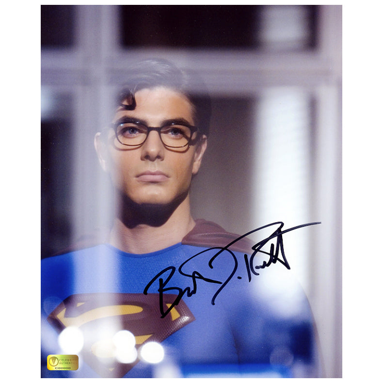 Brandon Routh Autographed Superman Returns Window 8x10 Photo