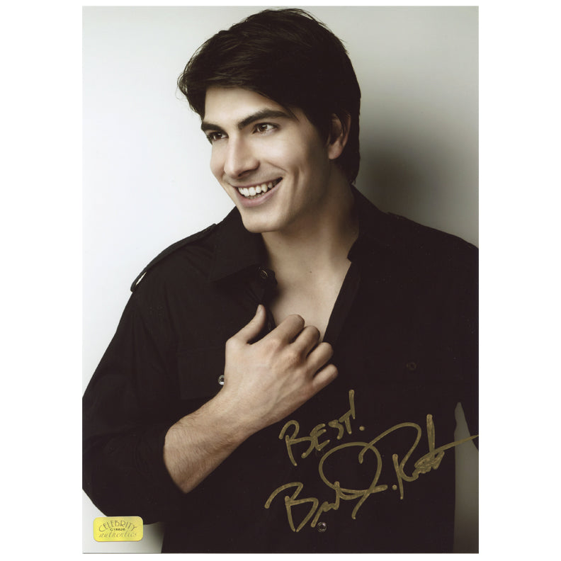 Brandon Routh Autographed 8.5×11 Studio Photo #3 – Celebrity Authentics