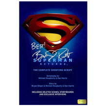 Load image into Gallery viewer, Brandon Routh Autographed Superman Returns Script
