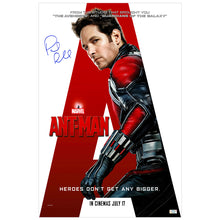 Load image into Gallery viewer, Paul Rudd Autographed Ant-Man 16×24 International Style Poster
