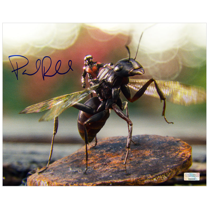 Paul Rudd Autographed Ant-Man with Antony 8×10 Photo