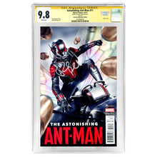 Load image into Gallery viewer, Paul Rudd Autographed Ant-Man #11 Celebrity Authentics Variant CGC SS 9.8