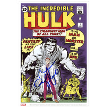 Load image into Gallery viewer, Mark Ruffalo Autographed The Incredible Hulk #1 Comic Cover 8×12 Photo