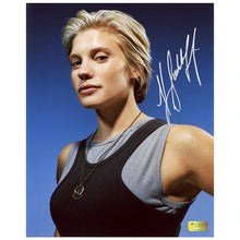 Load image into Gallery viewer, Katee Sackhoff Autographed Battlestar Galactica Starbuck Blue 8×10 Photo