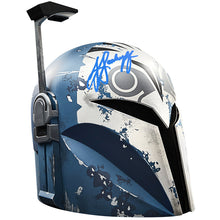 Load image into Gallery viewer, Katee Sackhoff Autographed Star Wars The Mandalorian The Black Series Bo Katan Kryze Premium Electronic Helmet
