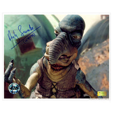 Load image into Gallery viewer, Andy Secombe Autographed Star Wars The Phantom Menace Watto 8×10 Photo