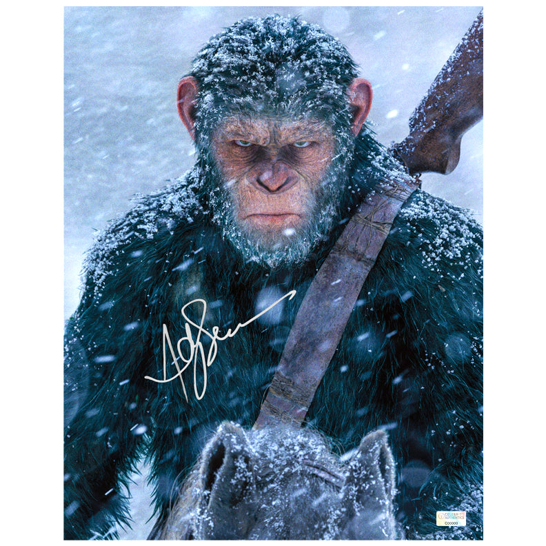 Andy Serkis Autographed War for the Planet of the Apes Caesar 11x14 Photo