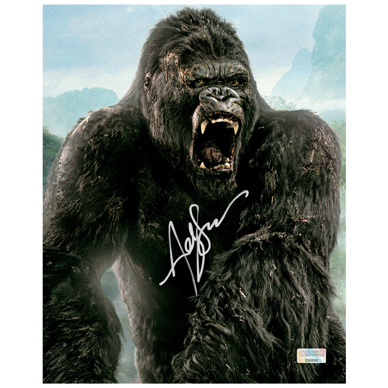 Andy Serkis Autographed Skull Island Kong 8x10 Photo