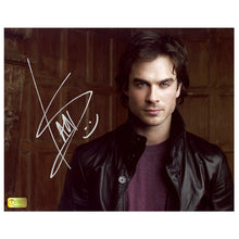 Load image into Gallery viewer, Ian Somerhalder Autographed Vampire Diaries 8x10 Photo