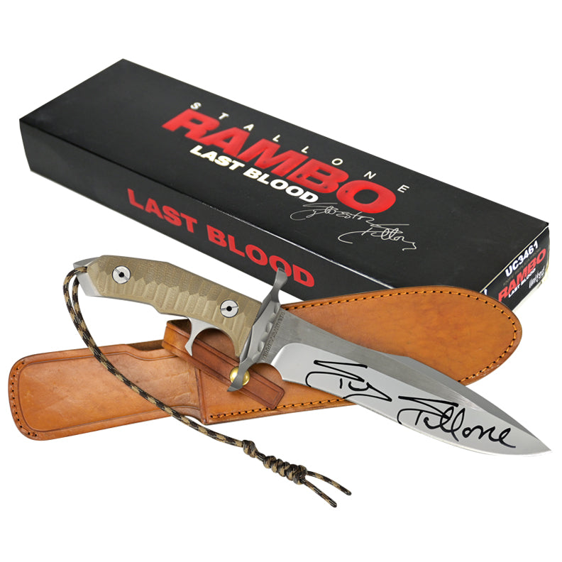 Sylvester Stallone Autographed Rambo: Last Blood Heartstopper Knife