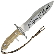 Load image into Gallery viewer, Sylvester Stallone Autographed Rambo: Last Blood Heartstopper Knife