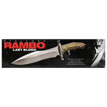 Load image into Gallery viewer, Sylvester Stallone Autographed Rambo: Last Blood Heartstopper Knife