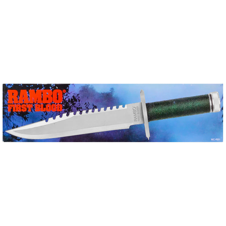 Rambo First Blood Knife Licensed Rambo I First Blood Fixed Blade Knife Rambo First Blood Knife Licensed Rambo I First Blood Fixed Blade Knife