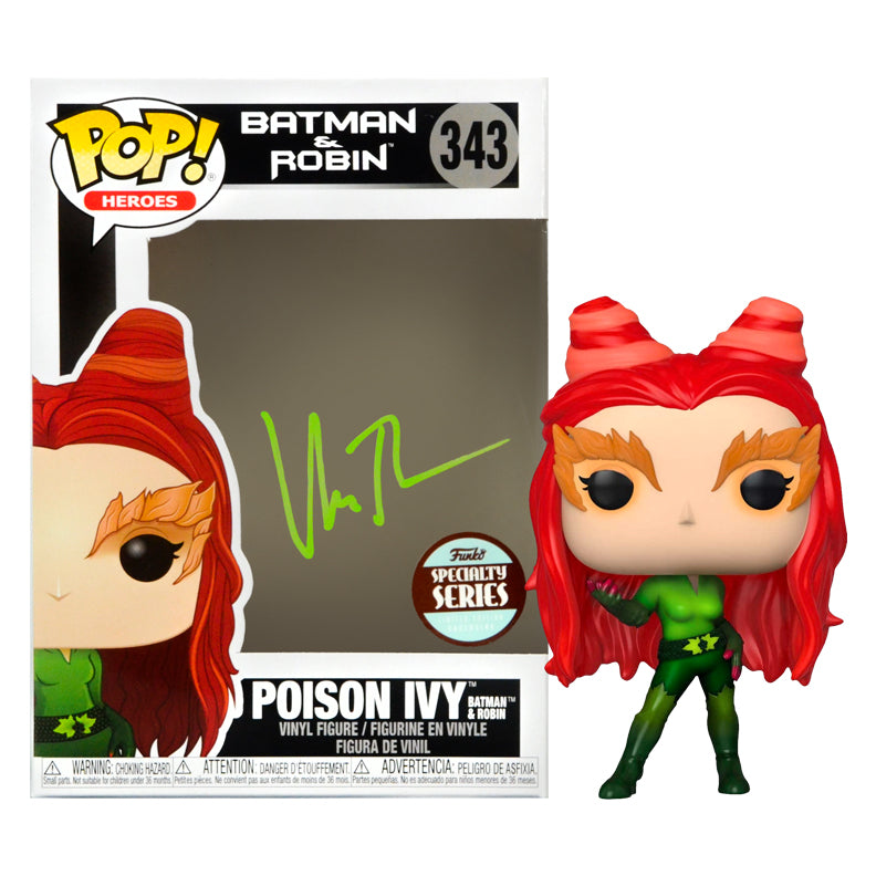 Uma Thurman Autographed Batman & Robin Poison Ivy #343 POP! Vinyl Figure