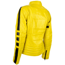 Load image into Gallery viewer, Uma Thurman Autographed Kill Bill The Bride Leather Motorcycle Jacket