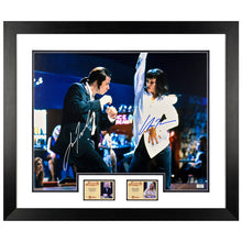 Load image into Gallery viewer, Uma Thurman and John Travolta Autographed Pulp Fiction 16x20 Classic Dance Photo