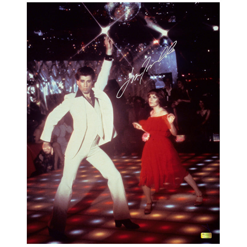 John Travolta Autographed Saturday Night Fever 16x20 Photo