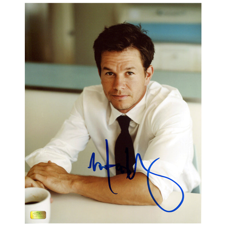 Mark Wahlberg Autographed Coffee Break 8x10 Photo