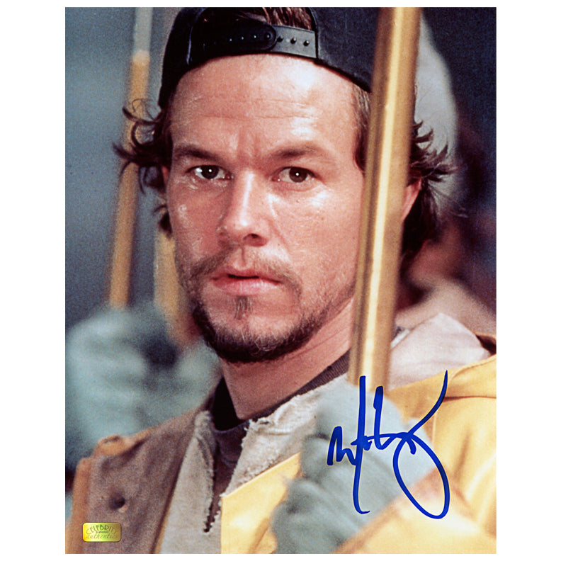 Mark Wahlberg Autographed Perfect Storm Bobby Shatford 8x10 Scene Photo