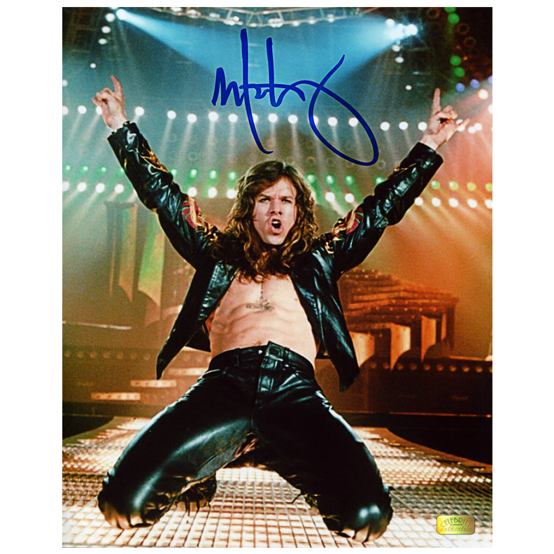 Mark Wahlberg Autographed Rock Star Slide 8x10 Photo