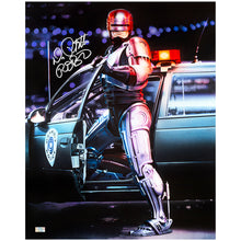 Load image into Gallery viewer, Peter Weller Autographed RoboCop 16×20 Photo