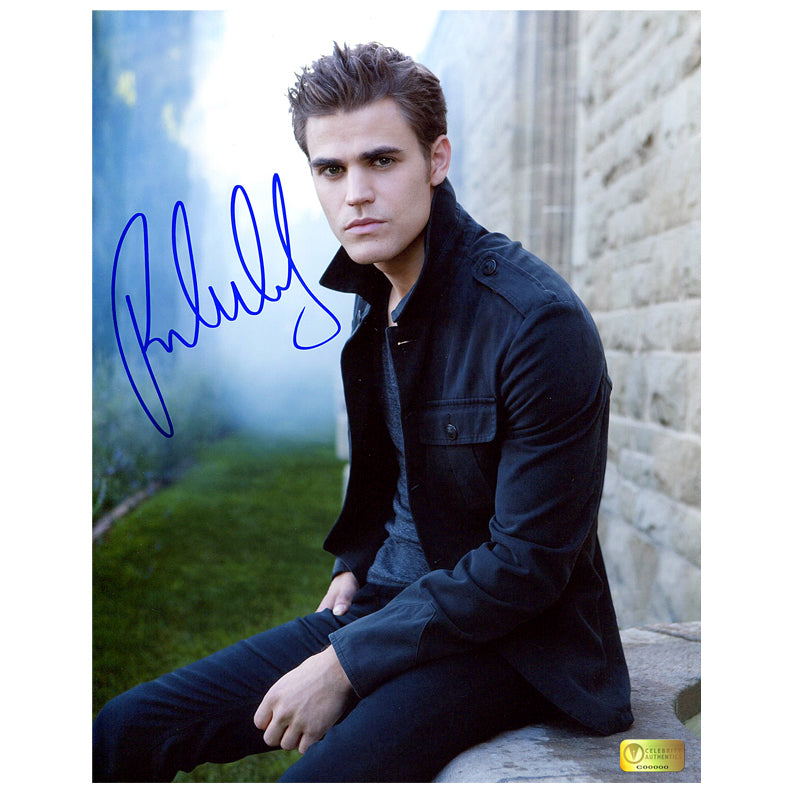 Paul Wesley Autographed The Vampire Diaries Stefan Salvatore 8×10 Photo
