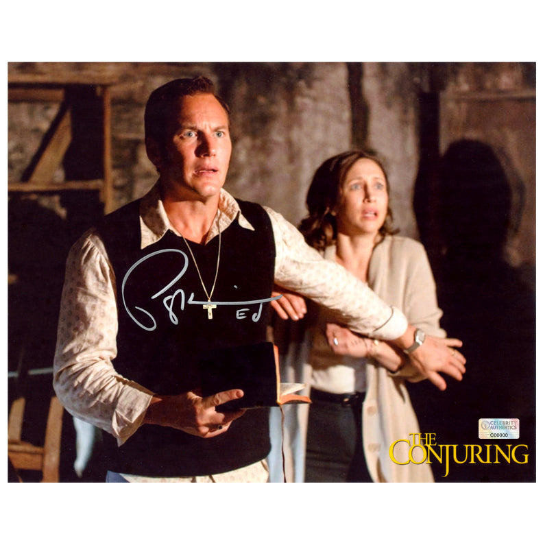 Patrick Wilson Autographed The Conjuring Exorcism 8x10 Scene Photo
