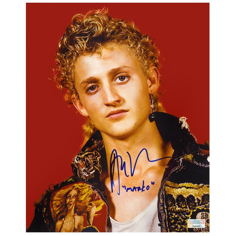 Alex Winter Autographed The Lost Boys Marko 8×10 Studio Photo with 'Marko' Inscription